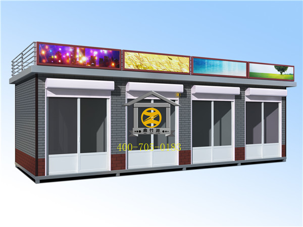 3x8米售貨亭，雕花板售